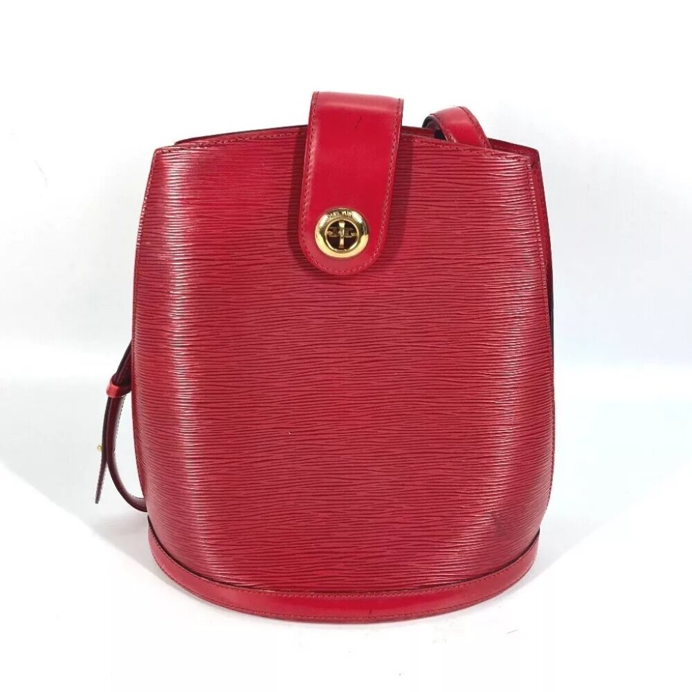 LOUIS VUITTON Epi Cluny shoulder bag Shoulder Bag Epi Leather Red